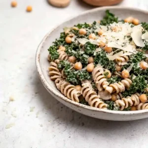 Kale Caesar Pasta Salad Recipe