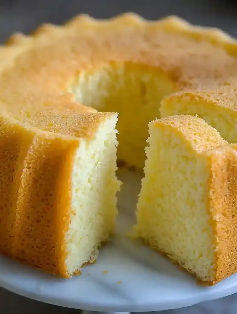 Light and Fluffy Vanilla Chiffon Cake