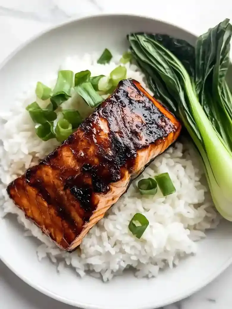Miso Glazed Grilled Salmon Recipe