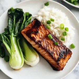 Miso Glazed Grilled Salmon Recipe