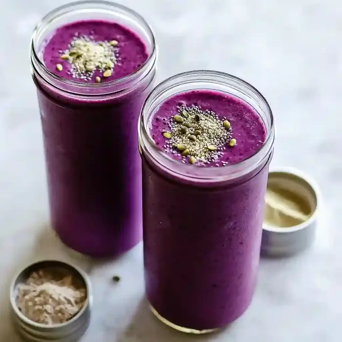 Mixed Berry Protein Smoothie Recipe