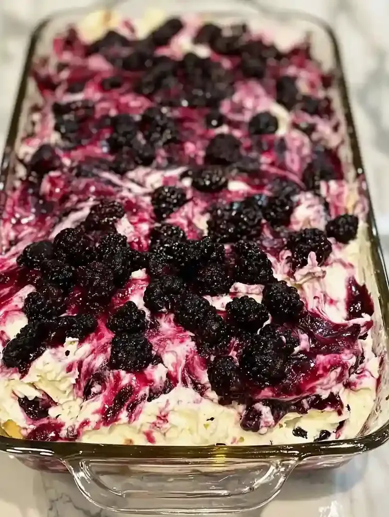 Moist Black Raspberry Layer Cake