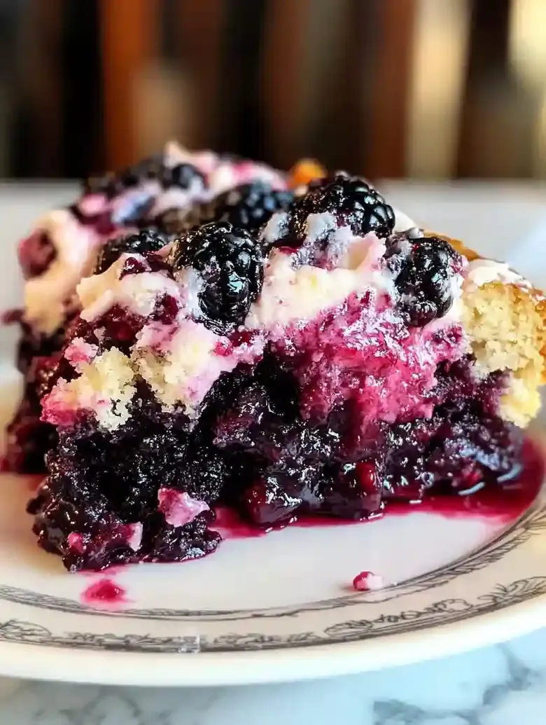 Moist Black Raspberry Layer Cake