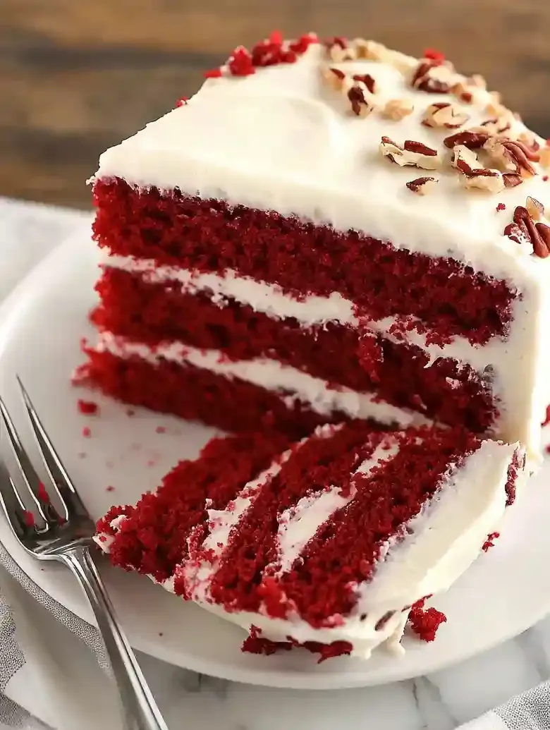 Moist Southern Red Velvet Cake