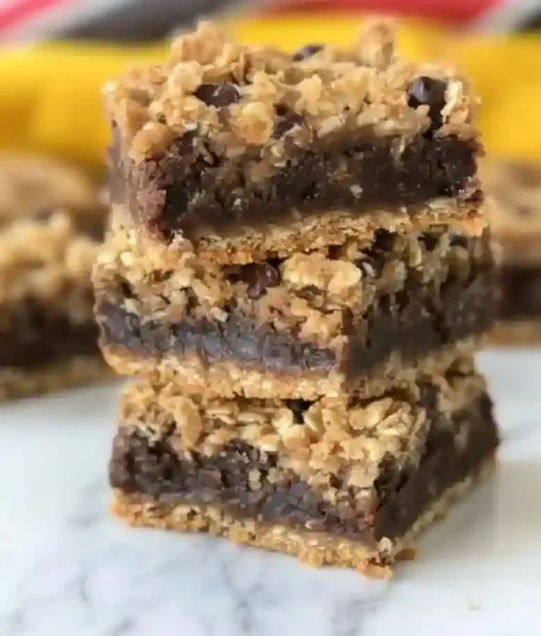 Oatmeal Fudge Bars Recipe