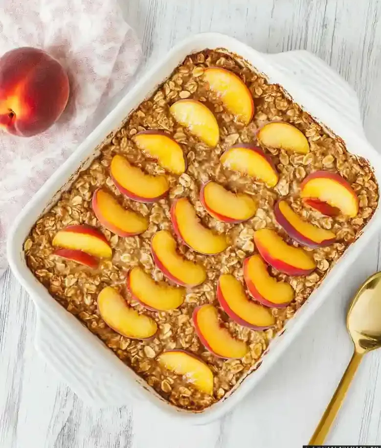 Peach Baked Oatmeal Recipe