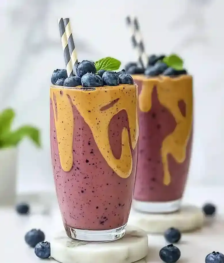 Peanut Butter and Jelly Smoothie