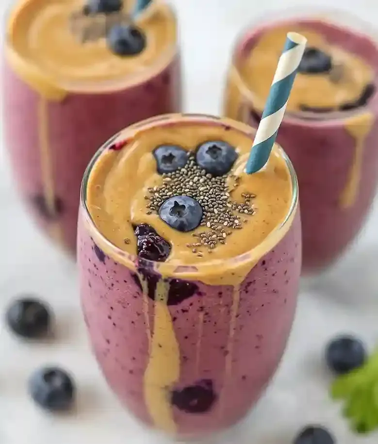 Peanut Butter and Jelly Smoothie