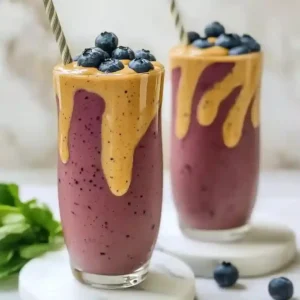 Peanut Butter and Jelly Smoothie