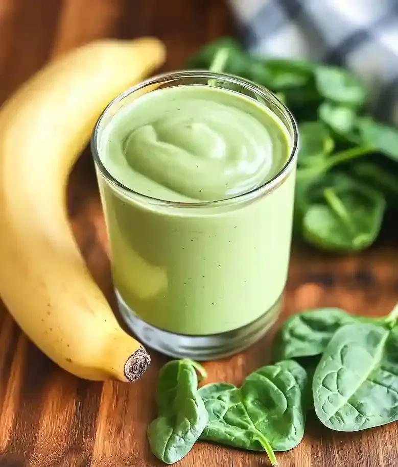 Peanut Butter Banana Spinach Smoothie