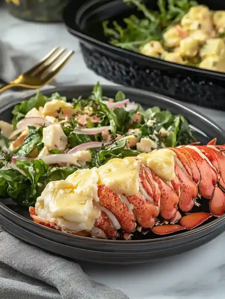Perfect Butter Poached Lobster Tail
