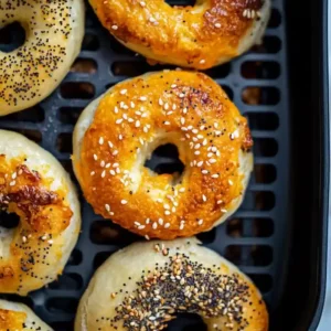 Quick Air Fryer Bagels Recipe
