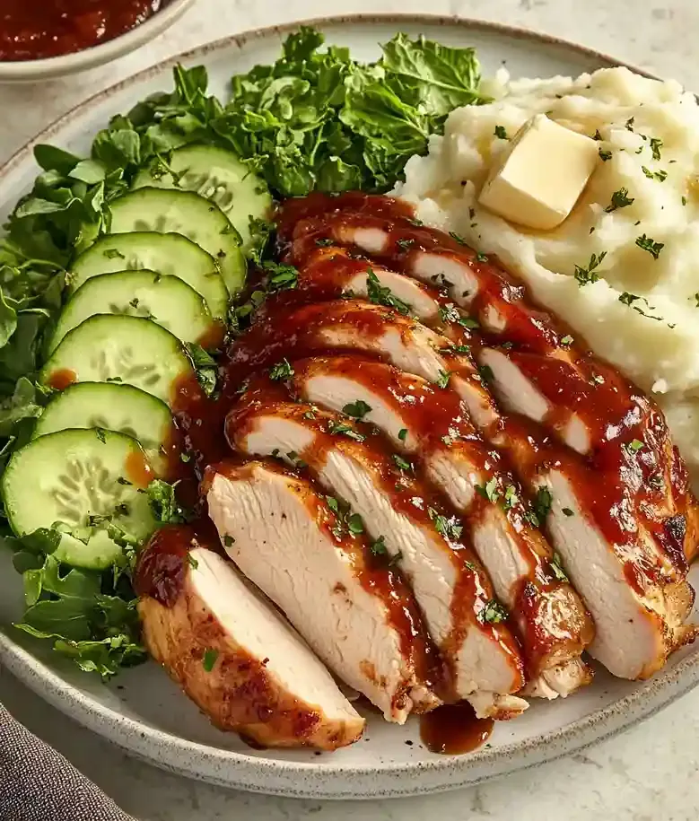 Quick Air Fryer BBQ Chicken Breast