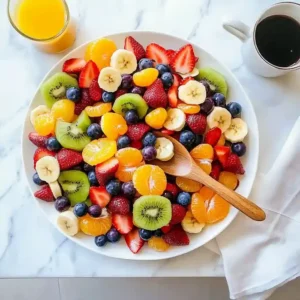 Quick and Easy Breakfast Fruit Salad