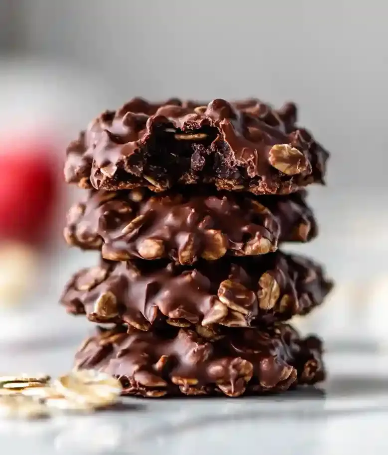 Quick No Bake Oatmeal Cookies