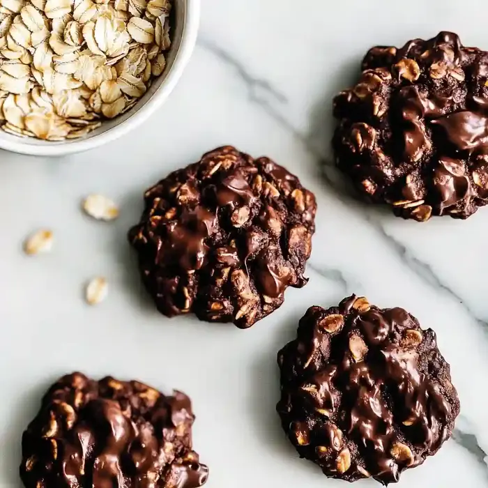 Quick No Bake Oatmeal Cookies