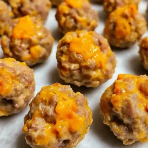 Red Lobster Cheddar Sausage Balls