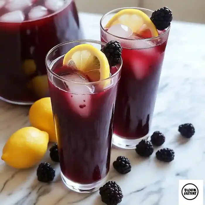 Refreshing Black Raspberry Lemonade Recipe