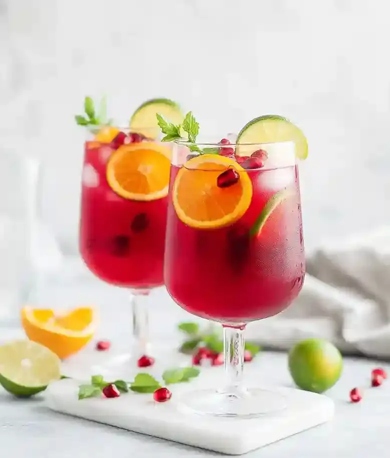 Refreshing Citrus Pomegranate Mocktail