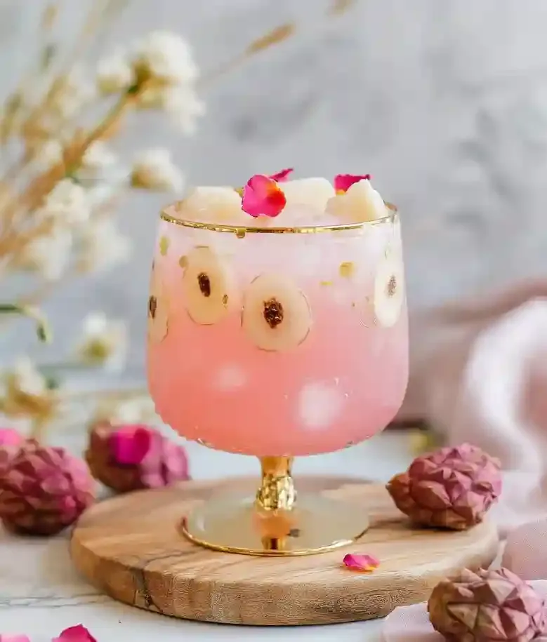 refreshing lychee mocktail recipe