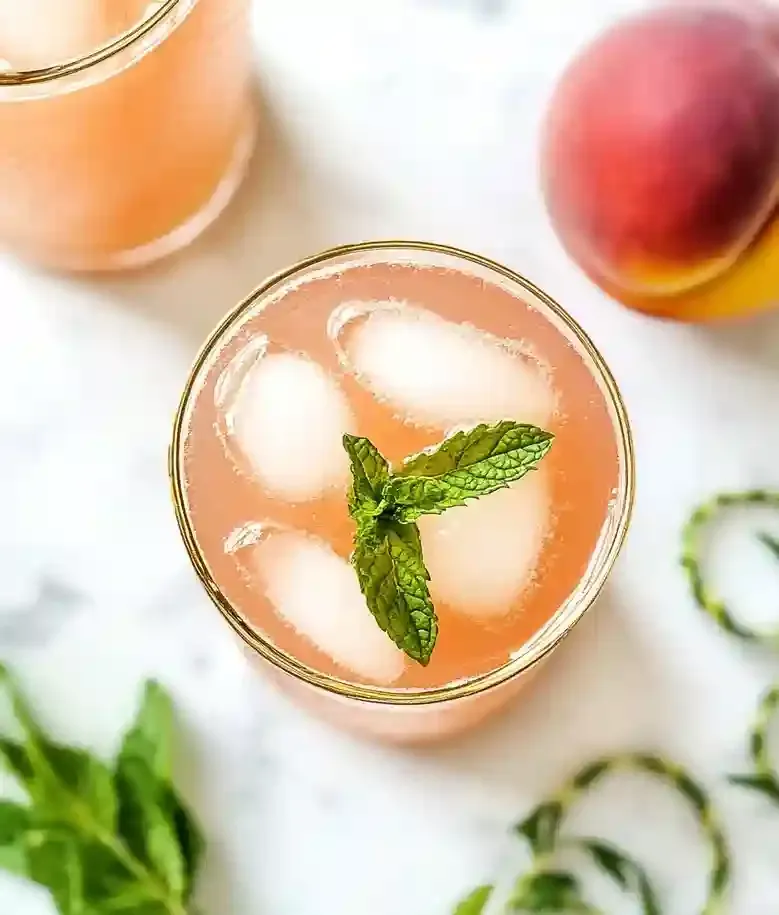Refreshing Peach Mocktail Recipe