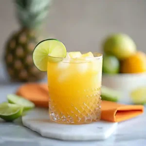 Refreshing Pineapple Ginger Beer Mocktail