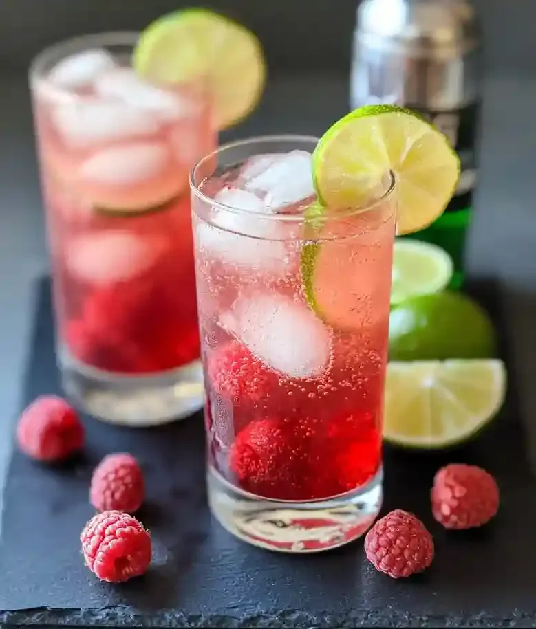 Refreshing Raspberry Lime Mocktail Recipe