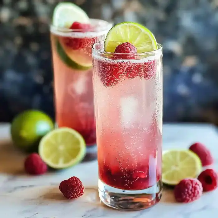 Refreshing Raspberry Lime Mocktail Recipe