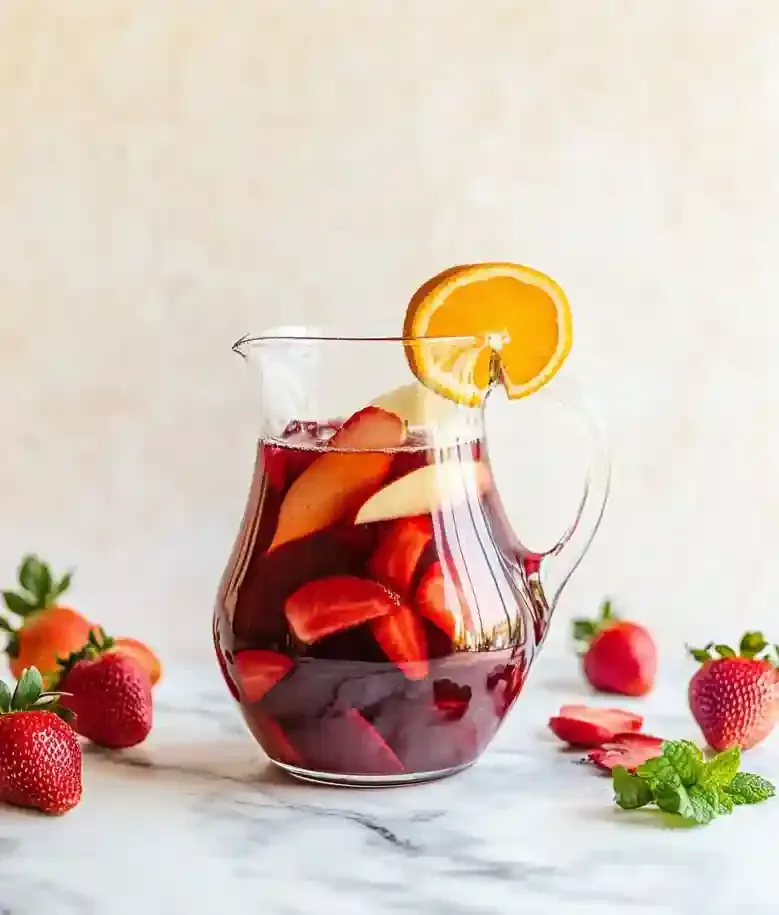 Refreshing Red Sangria Mocktail Recipe