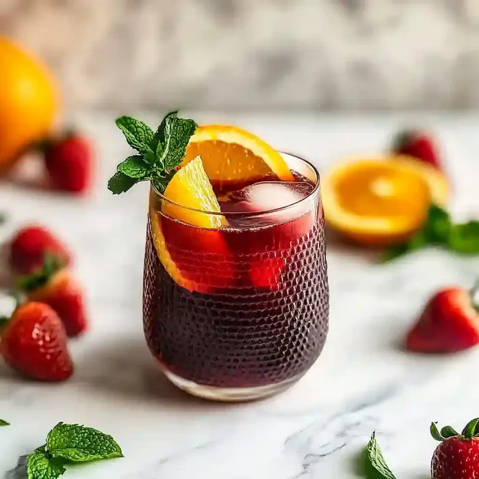 Refreshing Red Sangria Mocktail Recipe