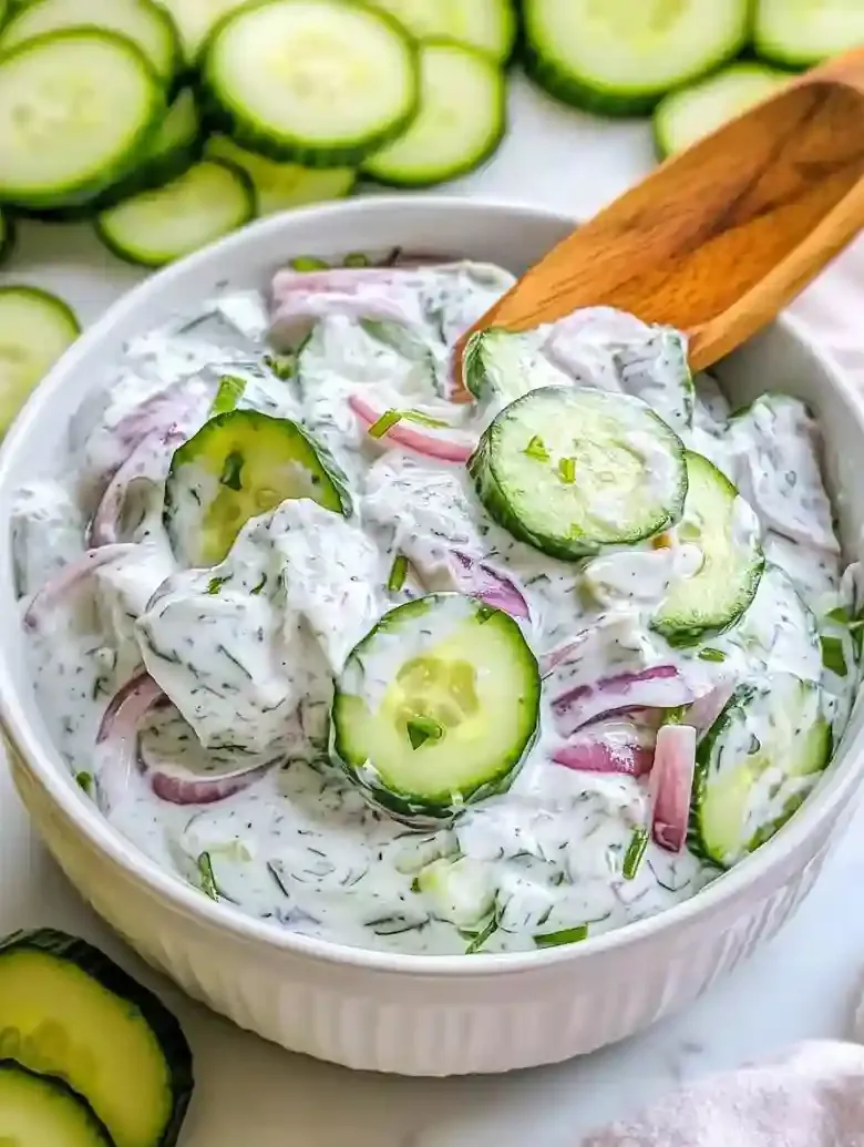 Refreshing Tzatziki Cucumber Salad