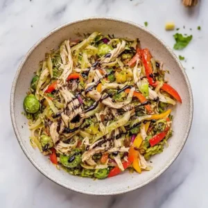 Sautéed Brussel Sprout Pasta Salad
