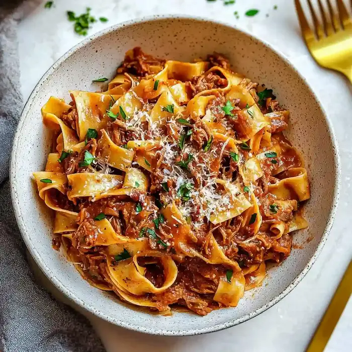 Slow Braised Lamb Ragu Recipe