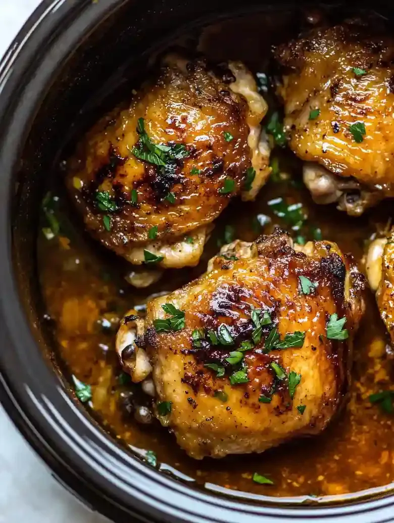 Slow Cooker Chicken Thighs Recipe