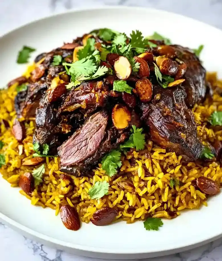 Slow Roasted Moroccan Lamb Recipe