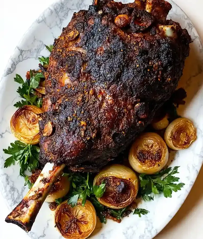 Slow Roasted Moroccan Lamb Recipe