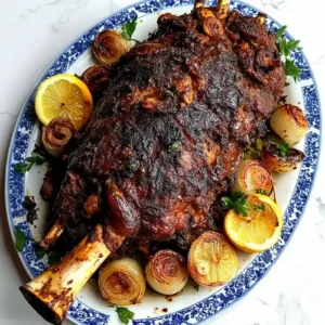 Slow Roasted Moroccan Lamb Recipe