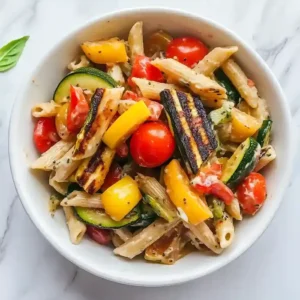 Smoky Grilled Vegetable Pasta Salad