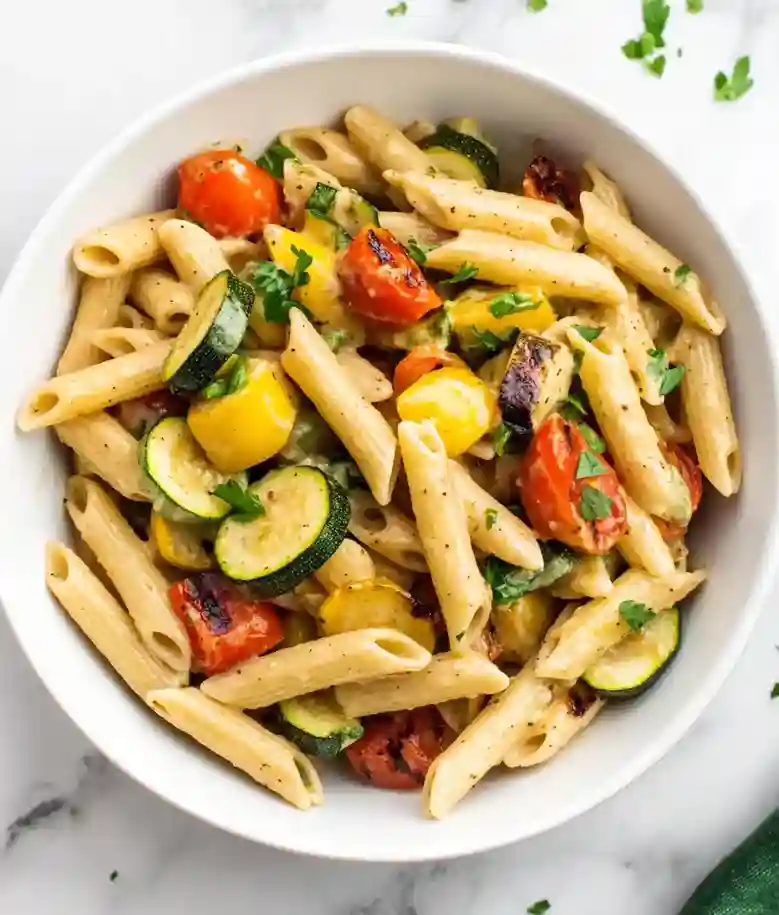 Smoky Grilled Vegetable Pasta Salad