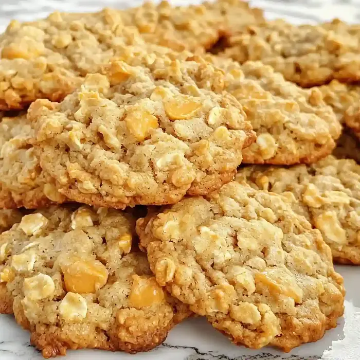 Soft Chewy Oatmeal Butterscotch Cookies