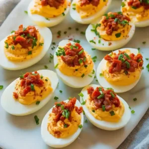 Spicy Chorizo Deviled Eggs Recipe