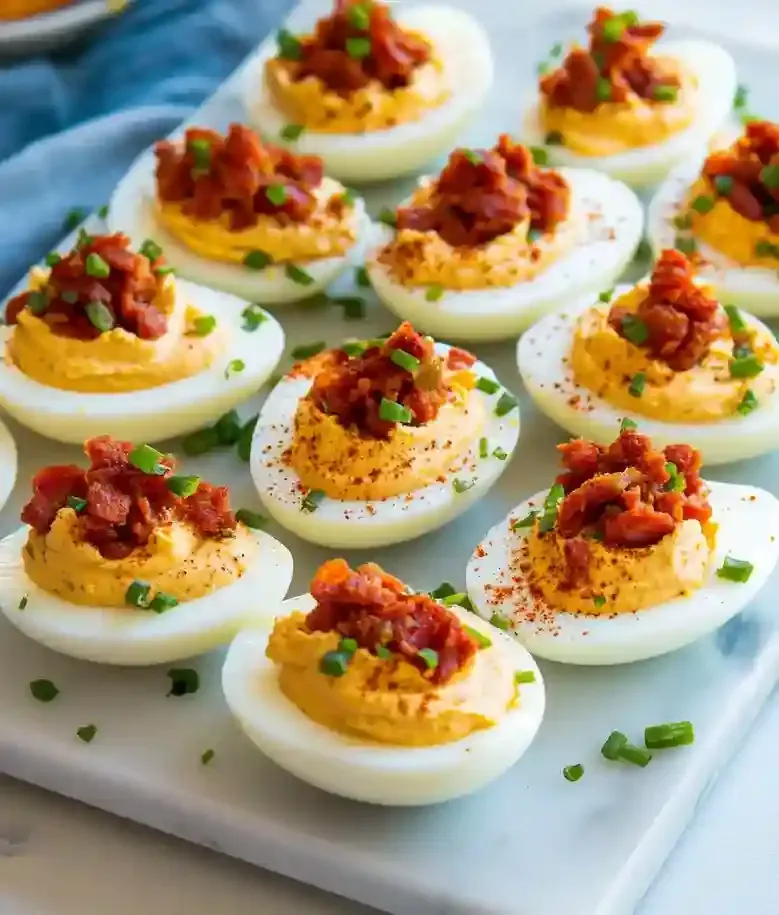 Spicy Chorizo Deviled Eggs Recipe