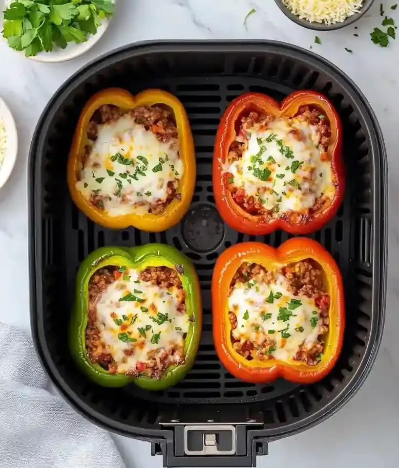 Stuffed Peppers in the Air Fryer