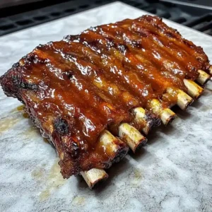 Sweet Spicy Korean Sticky Ribs