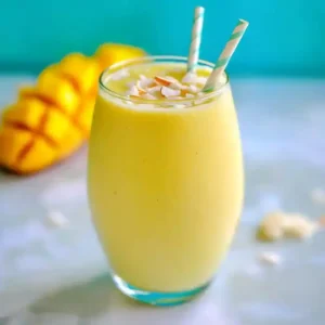 Tropical Overnight Oatmeal Smoothie