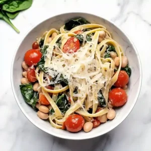 Tuscan White Bean Pasta Recipe