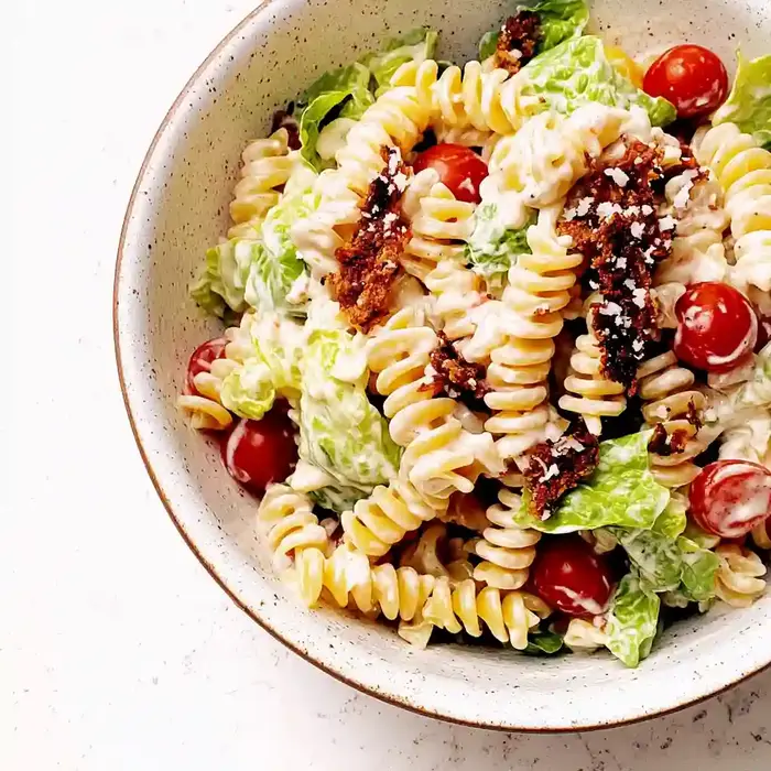 Vegan BLT Pasta Salad Recipe