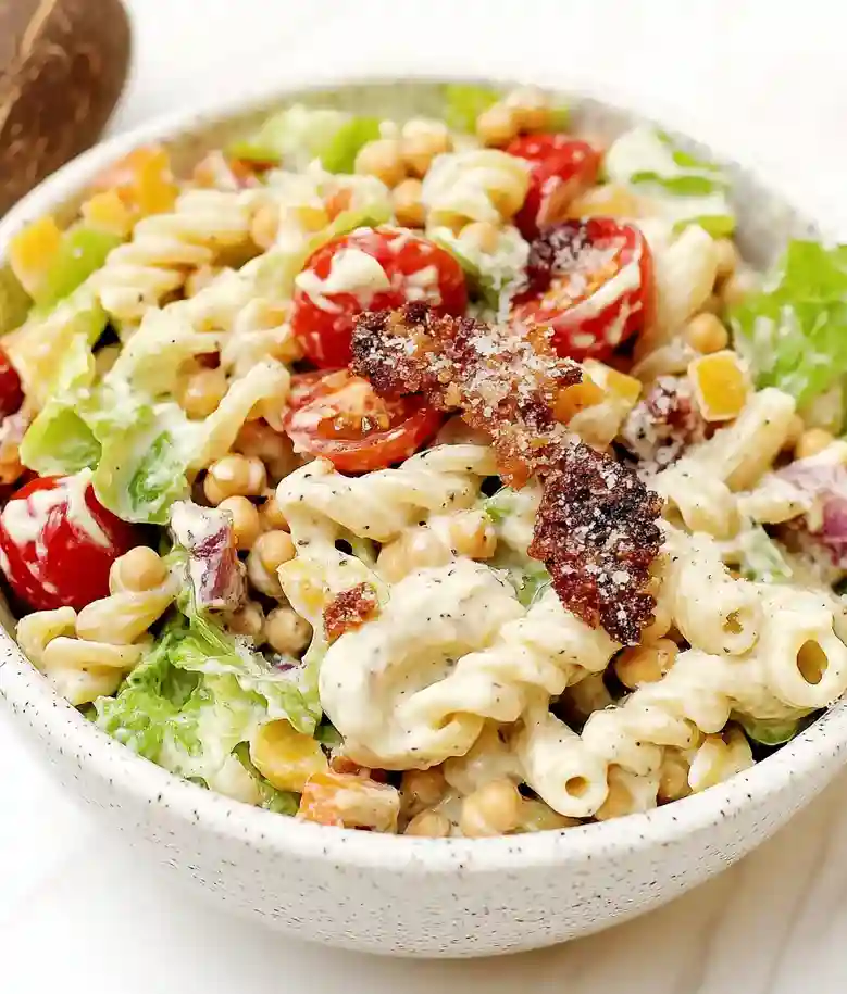 Vegan BLT Pasta Salad Recipe