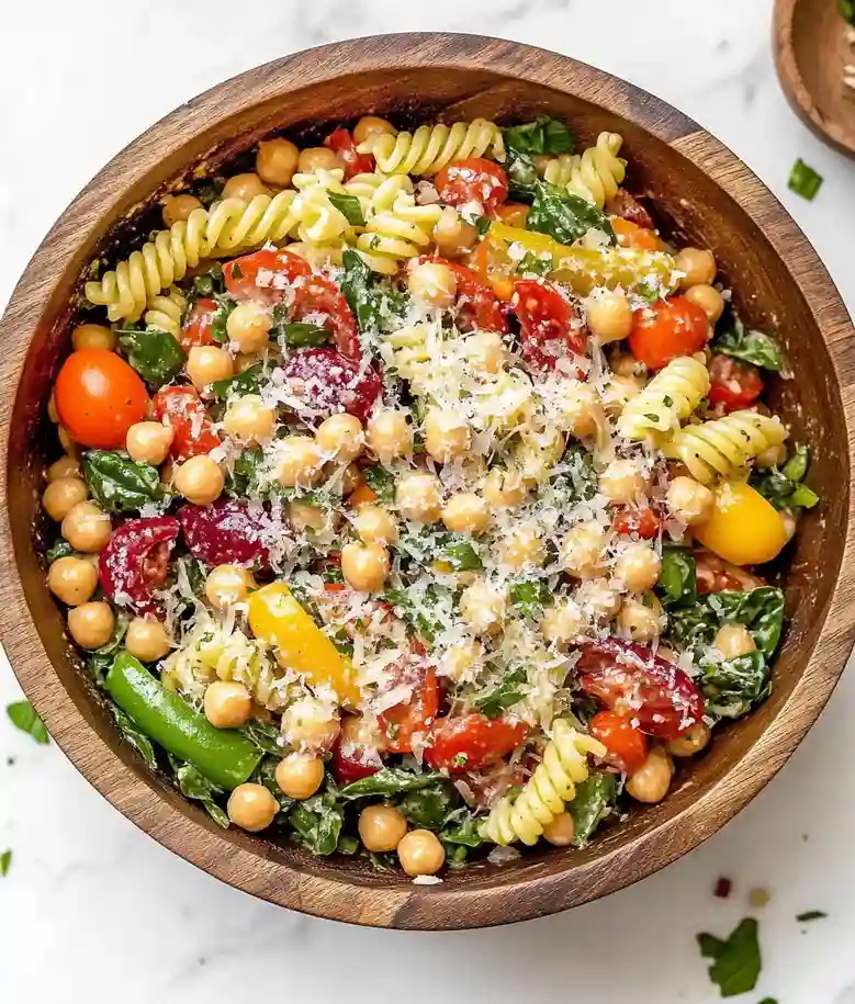 Vegetarian Italian Pasta Salad