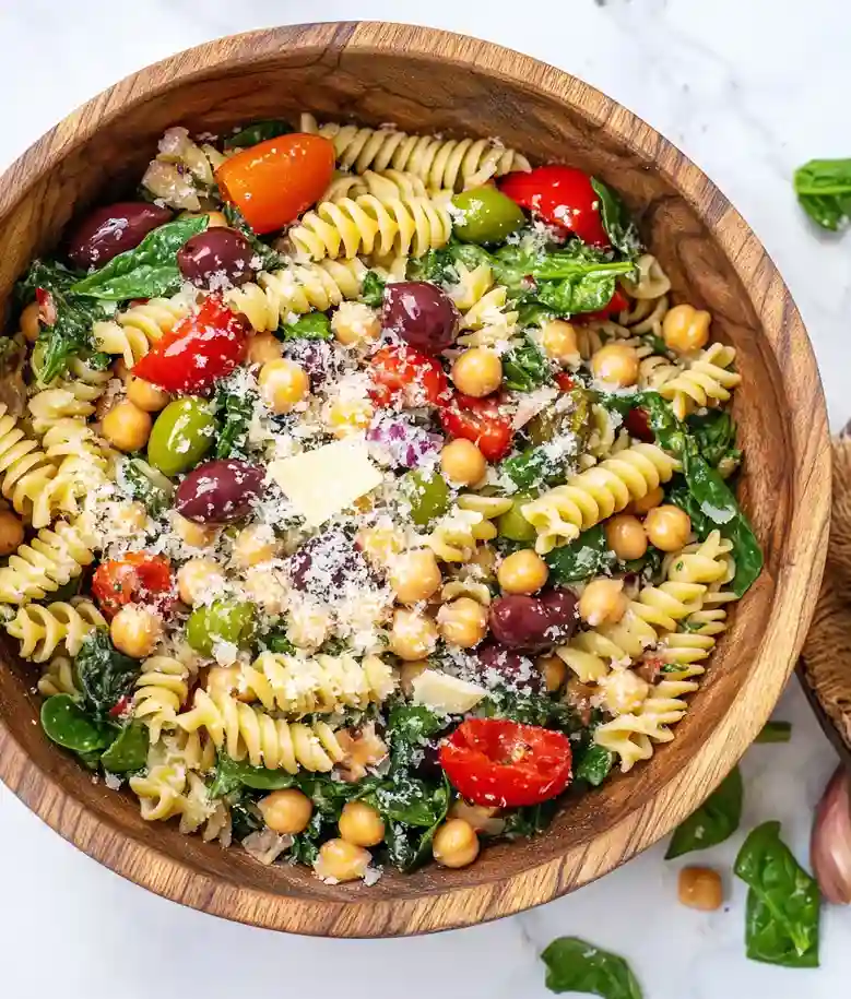 Vegetarian Italian Pasta Salad